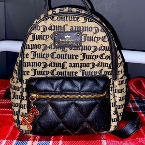 Juicy Couture Black Mini Backpack❤️